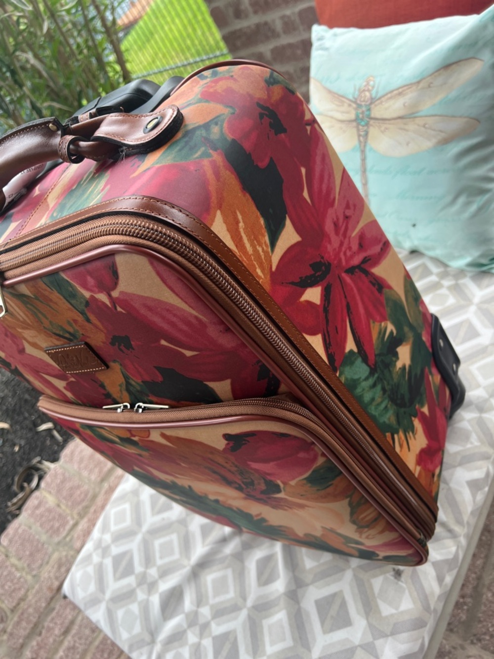 Floral Carry-On Rolling Luggage - Multicolor bag by Patricia Nash. - Picture 2 of 15